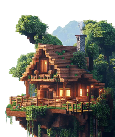 Minecraft tree house