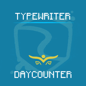 Typewriter Day Counter